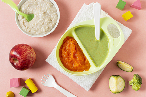 La vie à la crèche : les repas